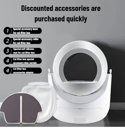 Automatic Cat Litter Box Accessories Replacement Parts for HMpet