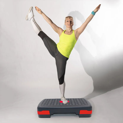 Aerobic Stepper 200KG Weight Capacity Fitness Step Pedal Home Gym
