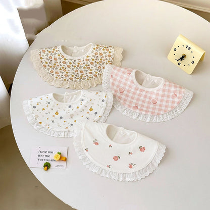 Cotton Baby Bibs Waterproof Drool Bibs for Newborns Infants Toddlers