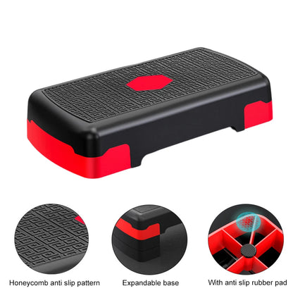 Aerobic Stepper 200KG Weight Capacity Fitness Step Pedal Home Gym