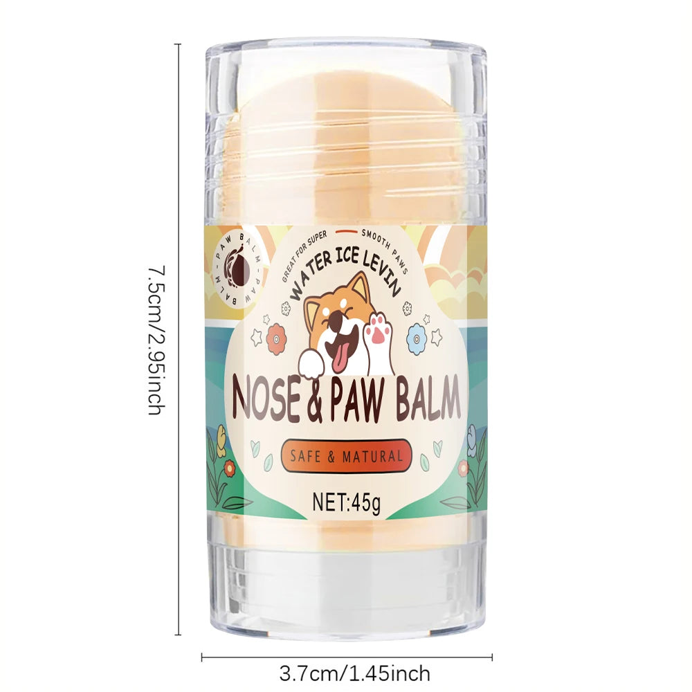 Pet Paw Balm 45g for Dogs & Cats Shea Butter Coconut Oil Moisturizer
