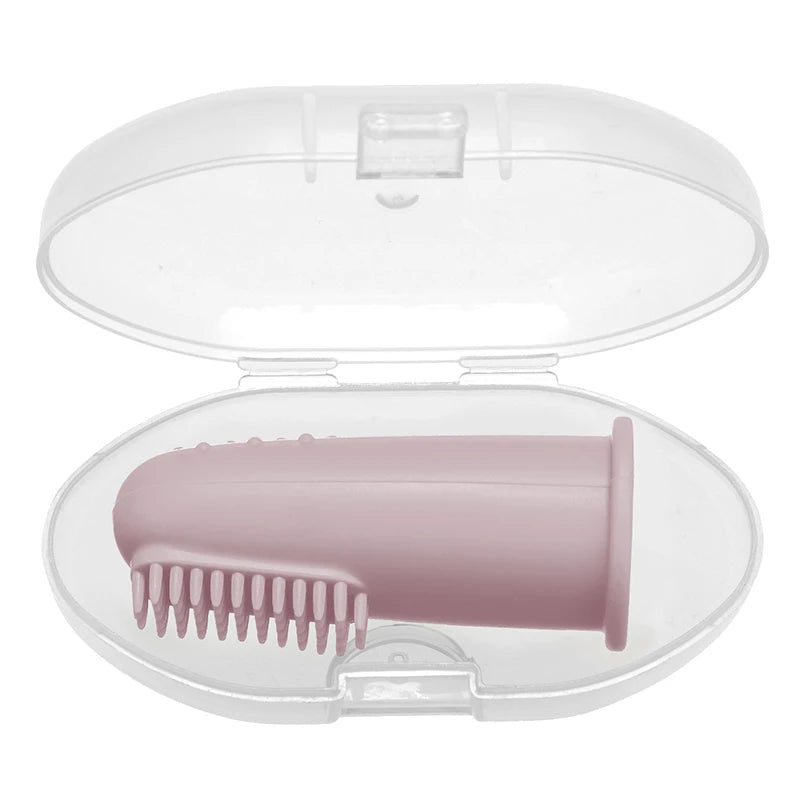 Baby Finger Toothbrush BPA-Free Silicone Infant Teeth Cleaning Brush