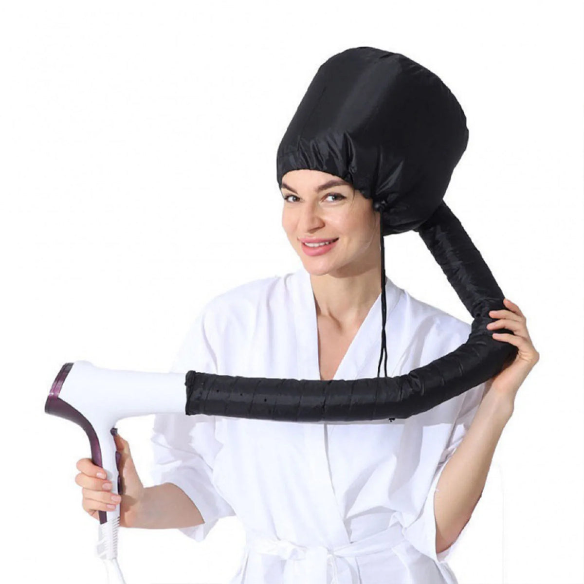 Hair Dryer Steamer Cap Reusable Hair Drying Heat Styling Care Hat