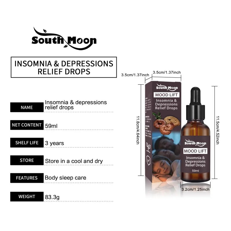 Sleep Aid Essential Oil Drops Relaxing Nighttime Aromatherapy 10ml