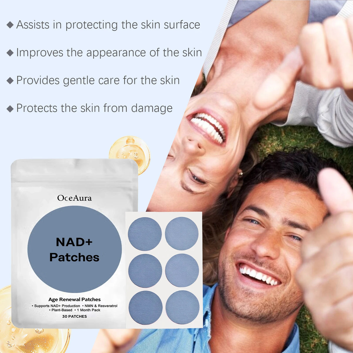 Body Care Patches Nourishing Skin Care Portable Daily Wellness Patches