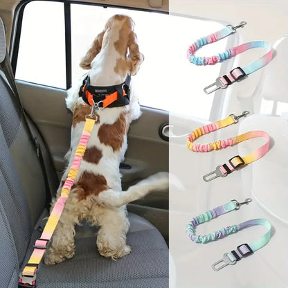 Dog Car Seat Belt Safety Harness for Small Medium Dogs & Cats