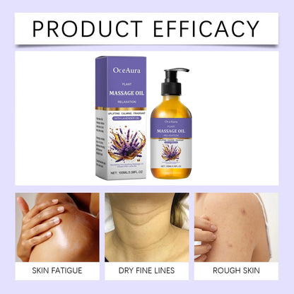 Lavender Essential Oil Aromatherapy Massage Relaxing Body Care