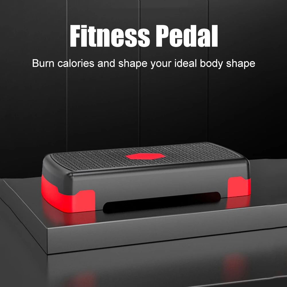 Aerobic Stepper 200KG Weight Capacity Fitness Step Pedal Home Gym