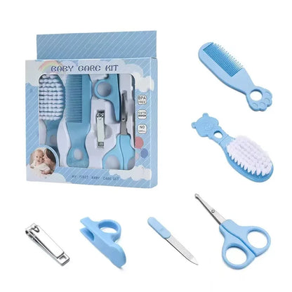 6PCS Baby Care Grooming Kit Newborn Infant Health Care Essentials Set