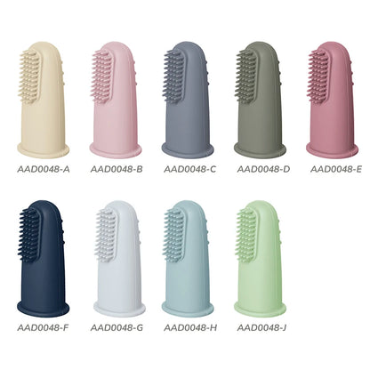 Baby Finger Toothbrush BPA-Free Silicone Infant Teeth Cleaning Brush