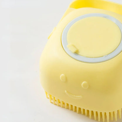 Dog Shampoo Brush Soft Silicone Bath Massager Grooming Brush for Cats
