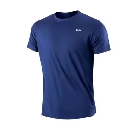 Men's Quick Dry Fitness T-Shirt Short Sleeve Running Sports Top