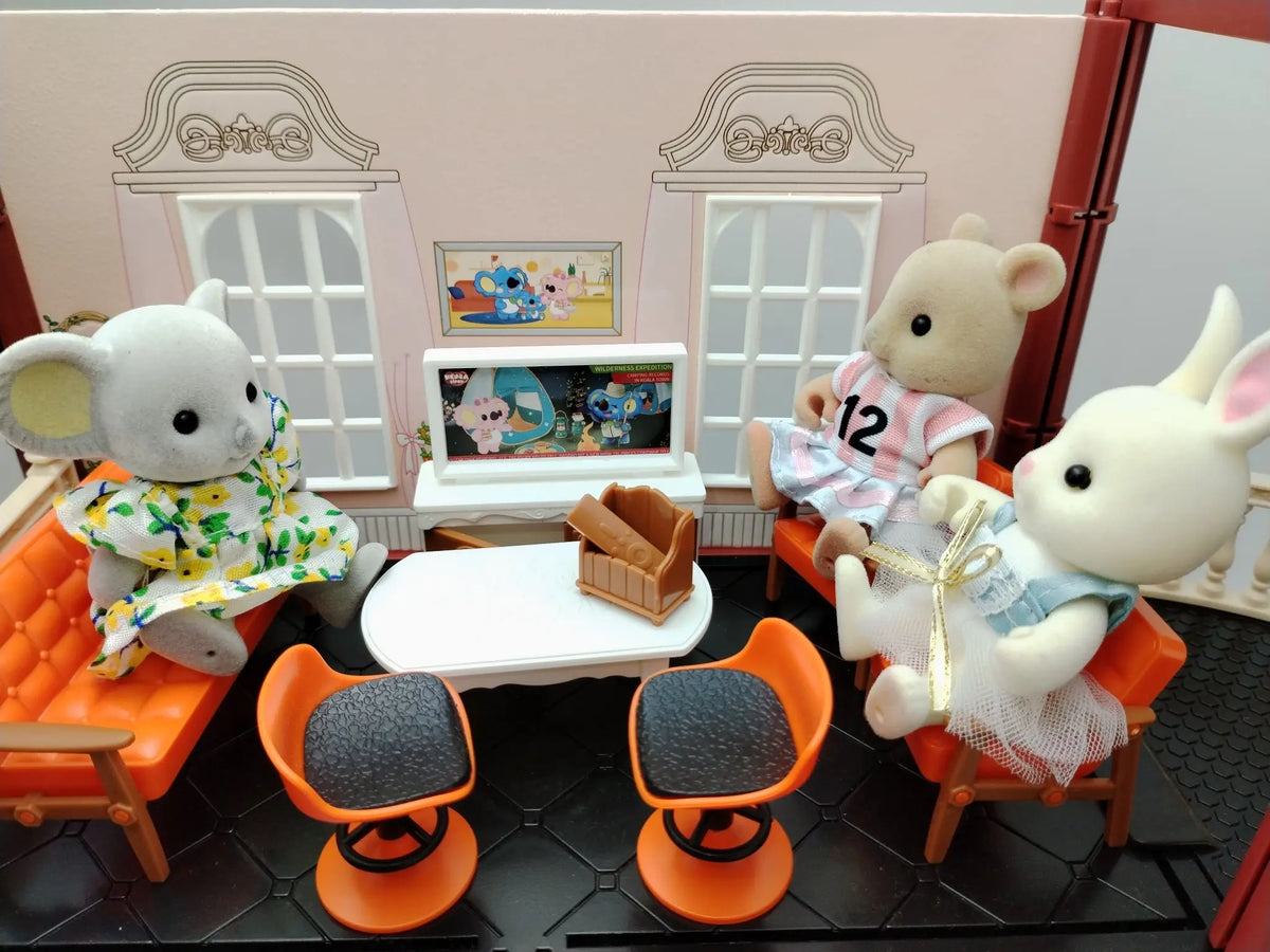 Mini Supermarket Dollhouse Toys Pretend Shopping Educational Play Set