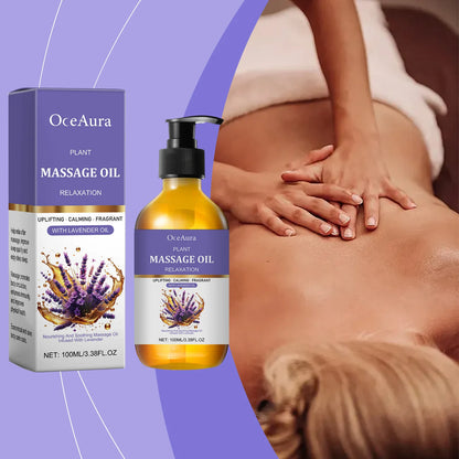 Lavender Essential Oil Aromatherapy Massage Relaxing Body Care