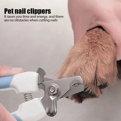 Pet Nail Clippers for Dogs & Cats Professional Grooming Claw Trimmer
