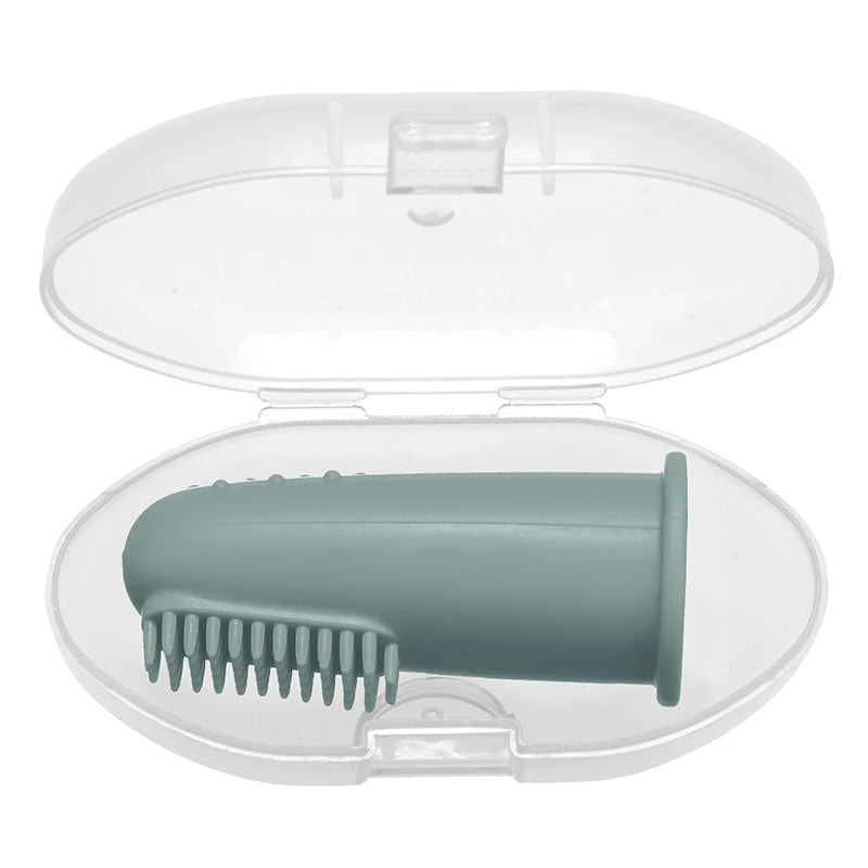 Baby Finger Toothbrush BPA-Free Silicone Infant Teeth Cleaning Brush