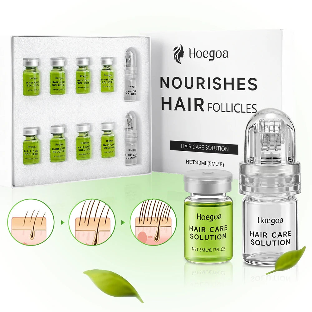 Hair Care Serum for Scalp Nourishment and Stronger-Looking Hair