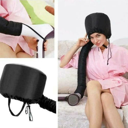 Hair Dryer Steamer Cap Reusable Hair Drying Heat Styling Care Hat