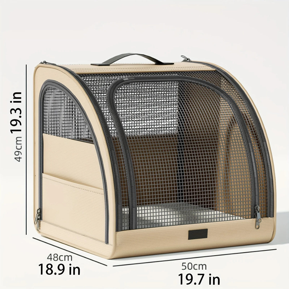 Dog Car Seat Bed for Dogs & Cats Portable Pet Travel Booster Seat