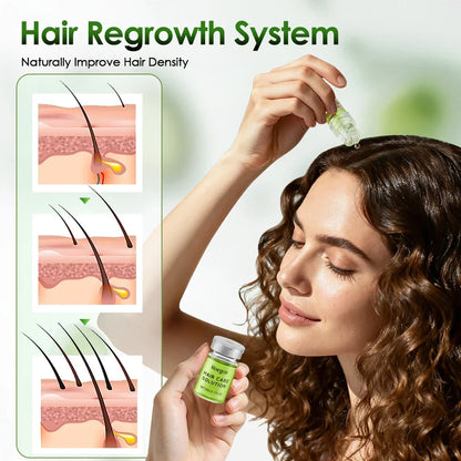 Hair Care Serum for Scalp Nourishment and Stronger-Looking Hair