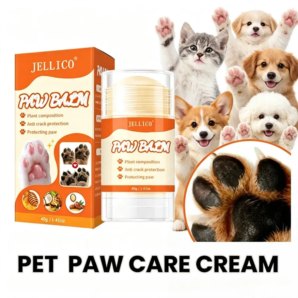 Pet Paw Balm for Dogs & Cats Moisturizing Paw Cream Dry Skin Care