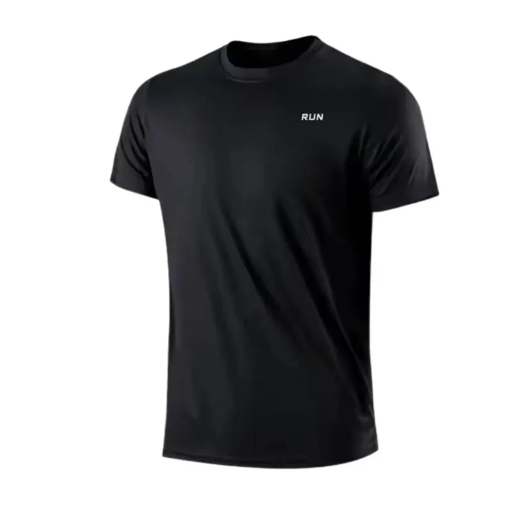 Men's Quick Dry Fitness T-Shirt Short Sleeve Running Sports Top