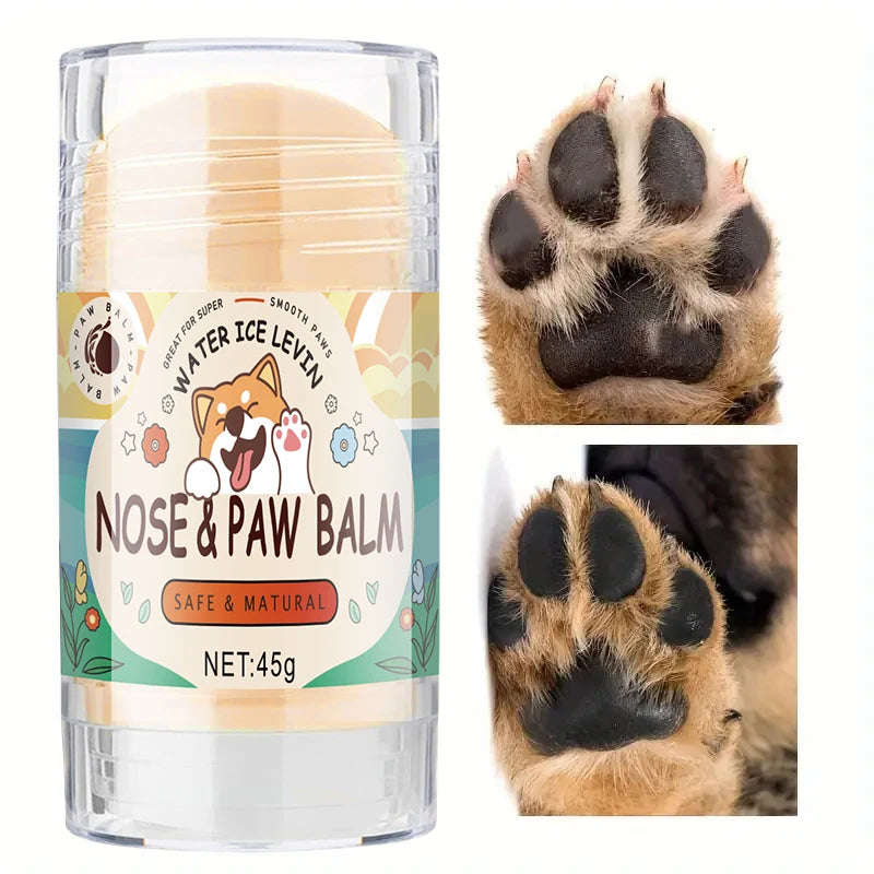 Pet Paw Balm 45g for Dogs & Cats Shea Butter Coconut Oil Moisturizer
