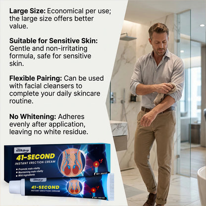 Men's Intimate Care Cream Gentle Moisturizing Skin Protection