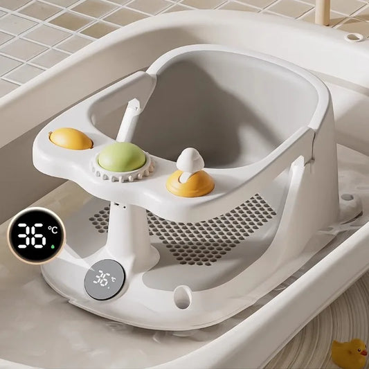 Baby Bath Seat for 6 Months & Up Infant Bathtub Seat with Rinse Cup