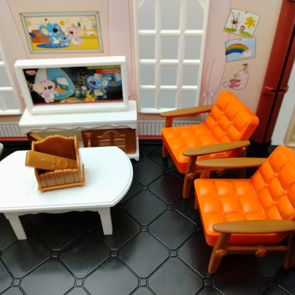 Mini Supermarket Dollhouse Toys Pretend Shopping Educational Play Set