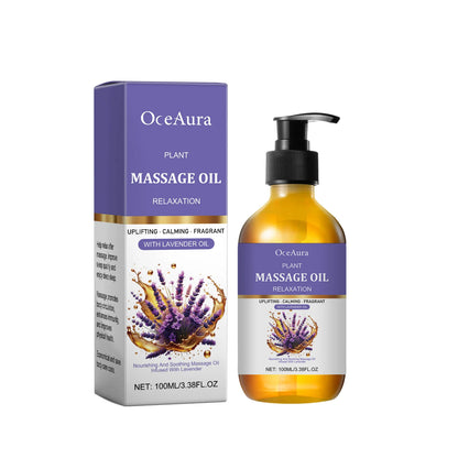 Lavender Essential Oil Aromatherapy Massage Relaxing Body Care