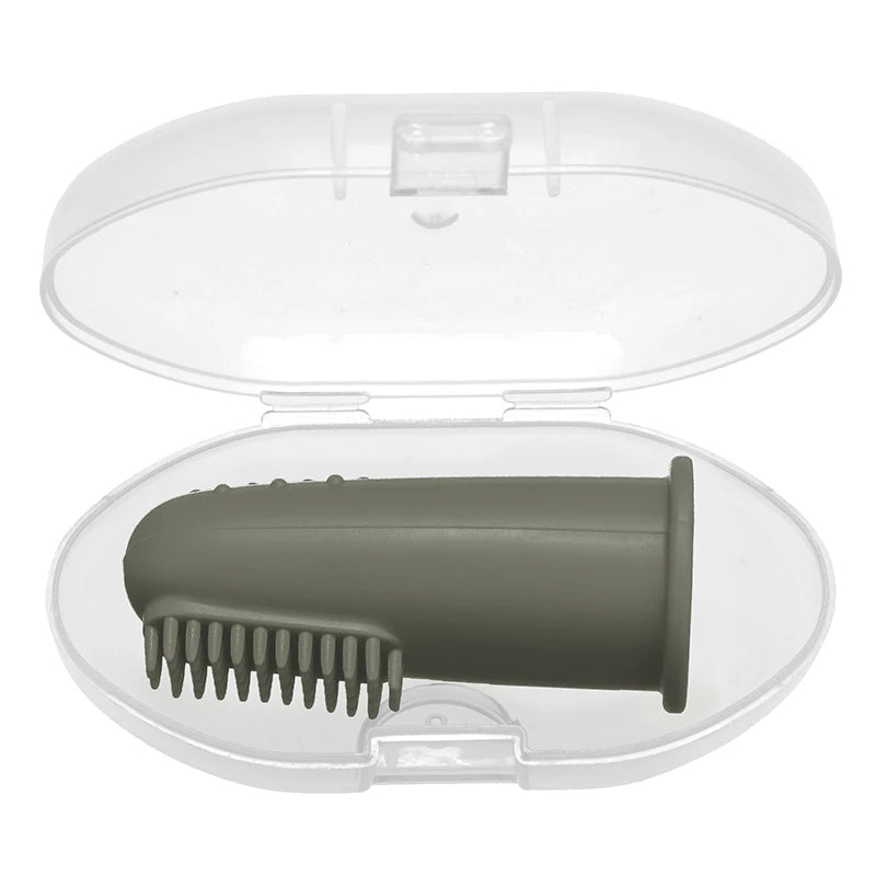 Baby Finger Toothbrush BPA-Free Silicone Infant Teeth Cleaning Brush