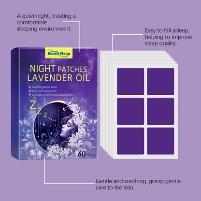 Sleep Aid Patches Aromatherapy Relaxation Nighttime Wellness Stickers