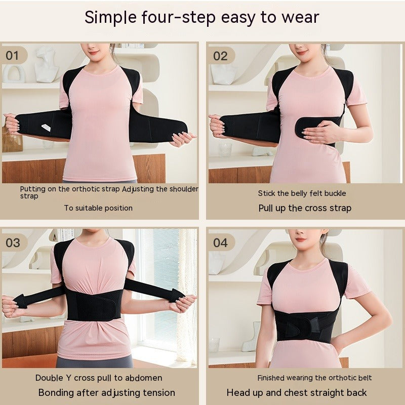 Stand Tall – Adjustable Posture Corrector for Men & Women